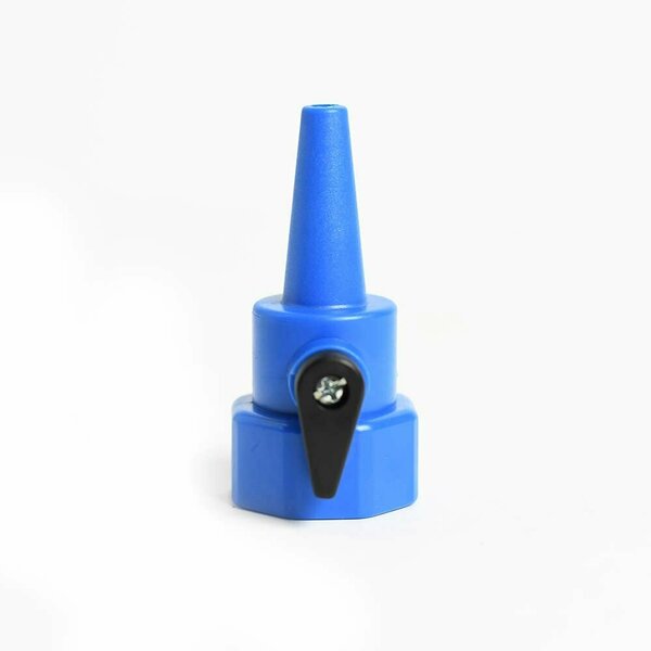 Thrifco Plumbing Plastic Sweeper Nozzle with Shut Off Valve 4403357